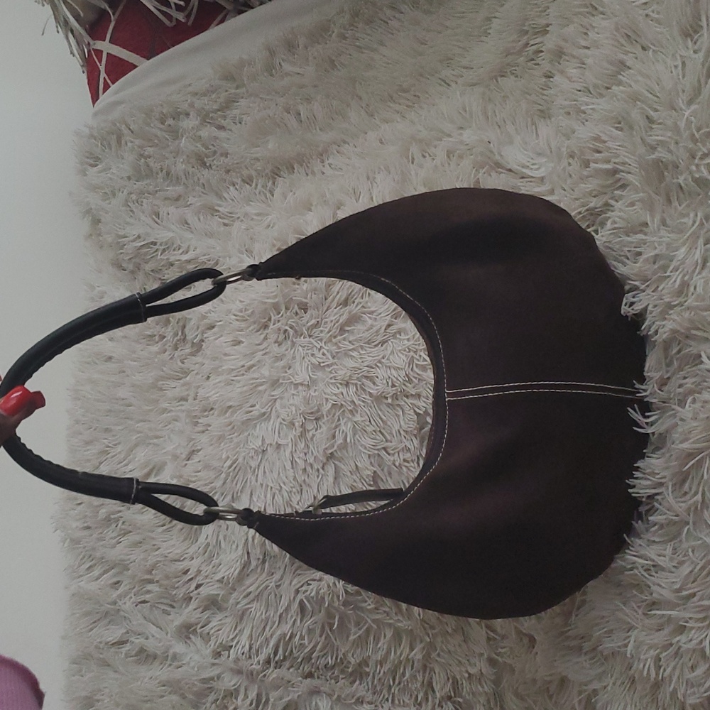 Chocolate brown handbage